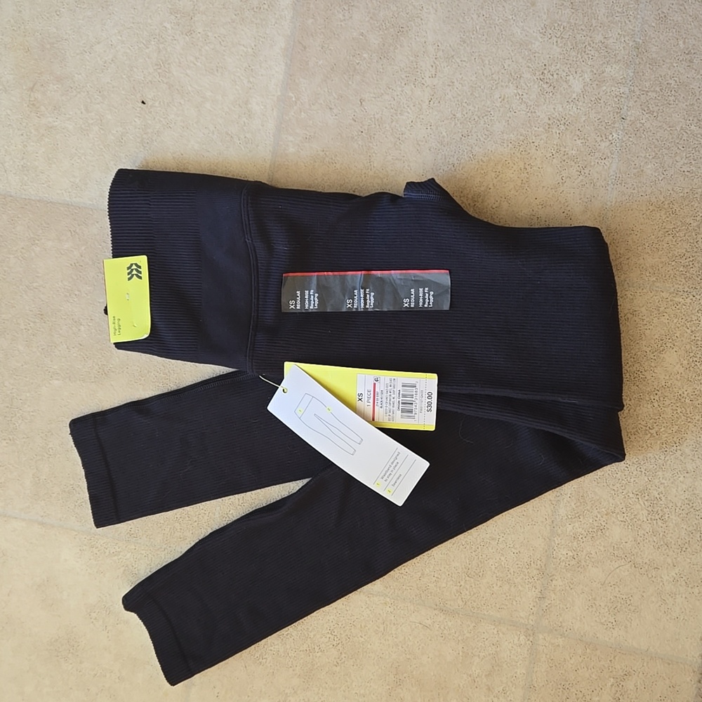 Ribbed legging